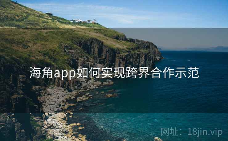 海角app如何实现跨界合作示范