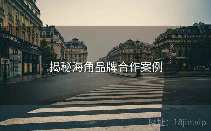 揭秘海角品牌合作案例