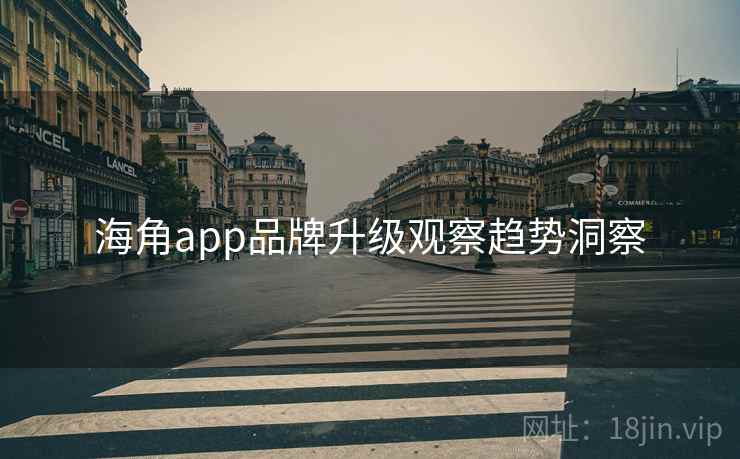 海角app品牌升级观察趋势洞察